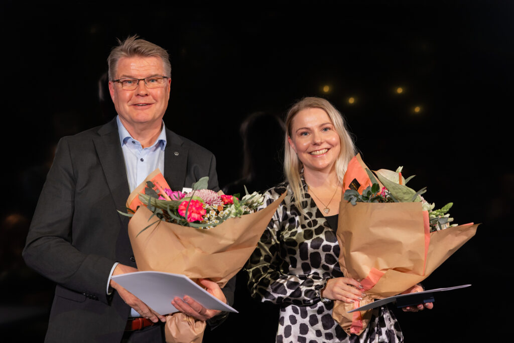 Antti Eskelinen ja Minni Rimpioja 